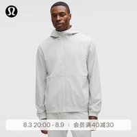 lululemon License to Train™ 男士运动纹理拉链连帽衫 LM3FULS