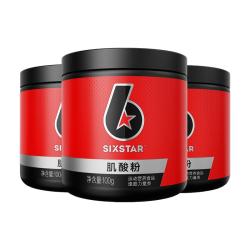 肌肉科技 六星一水肌酸粉 100g*3罐
