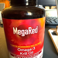 MegaRed 高纯度虾青素 抗氧化软胶囊 磷虾油750mg 80粒/瓶