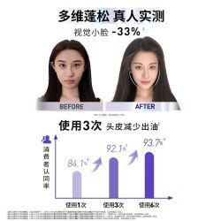 巴黎欧莱雅 欧莱雅玻尿酸水光洗发水440ml控油蓬松柔顺护发去屑清爽