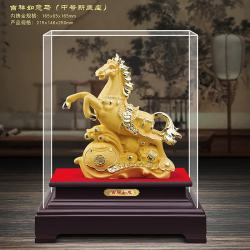 艾格辰 金马摆件招财送礼首选