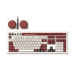 八位堂 Retro108机械键盘复古游戏办公通用三模无线蓝牙PC电脑安卓