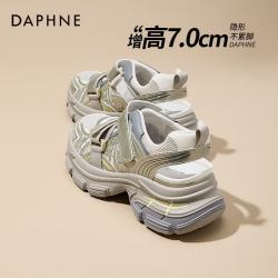 达芙妮 女士运动凉鞋 2026 增高厚底透气溯溪鞋