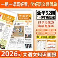 大语文知识画报 2026年秋季+2027年春季订阅 1年共52期