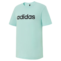 adidas 阿迪达斯 男款针织透气吸汗圆领运动T恤