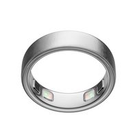 亚马逊 OURA Ring 5 智能戒指 睡眠活动监测 女性健康 AI顾问 一周续航 拉丝银色 9号