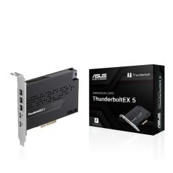 华硕 Thunderbolt 5扩展卡 4.0 PCIe 120Gbps 双USB-C接口 黑色