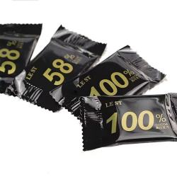 纯可可黑巧克力130g*1盒