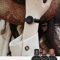 Daniel Wellington 石英表 男士女士 情侣手表 七夕