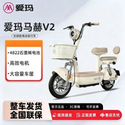 爱玛 马赫v2 新国标电动自行车 48V22Ah
