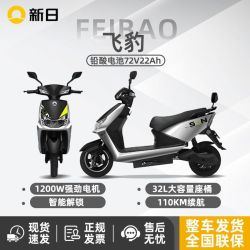新日 飞豹 电动摩托车 72V22AH