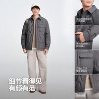 波司登 男士680+高蓬新国标90%绒超级加厚羽绒服