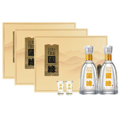 今世缘 淡雅礼盒 42%vol 其他香型白酒 500ml*2瓶*3盒