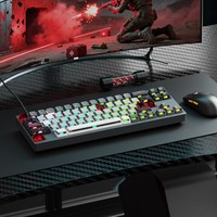 JAMES DONKEY 贱驴 RSR3 TMR磁轴 全铝CNC 68键机械键盘