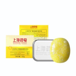 上海 药皂精油硫磺洗发皂60g