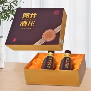 单瓶42.58元：扳倒井 国井 53度 酒庄纪念酒 浓香型白酒 53度 500mL*2瓶