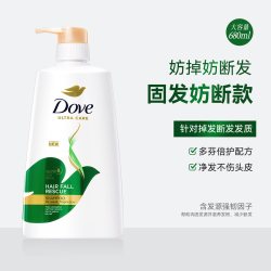 多芬 洗发水680ml持久留香温和清洁滋养柔顺修护发丝男女通用