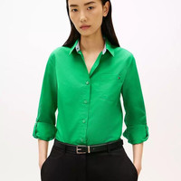 TOMMY HILFIGER 经典 女士长袖衬衫