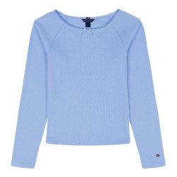 TOMMY HILFIGER 大童款 罗纹针织长袖上衣