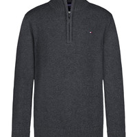 TOMMY HILFIGER Toddler Boys 1/4 Zip Promo Sweater
