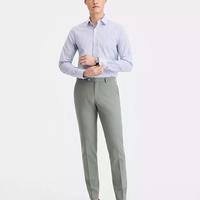 TOMMY HILFIGER 男士现代版型亚麻休闲裤