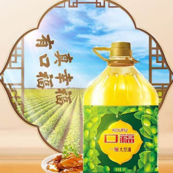 口福 大豆油 5L*4桶 一级精选优选