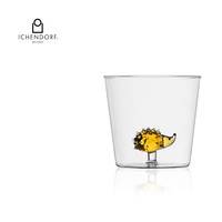 ICHENDORF 意大利进口可爱立体动物刺猬杯玻璃杯