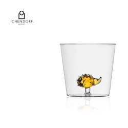 ICHENDORF 意大利进口可爱立体动物刺猬杯玻璃杯