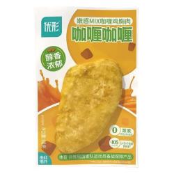 优形 生鲜鸡胸肉  低温嫩感MIX咖喱味80g  任/选10件
