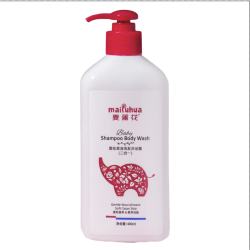 麦蒲花 柔润婴幼洗发沐浴露 400ml