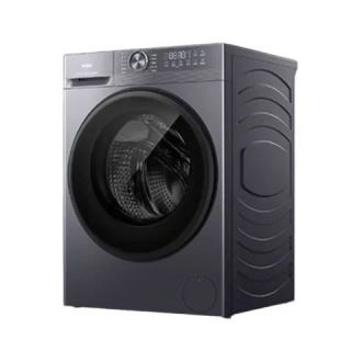 海尔 小红花 XQG120-L52D1 全自动滚筒洗衣机超薄嵌入 12kg 极夜灰