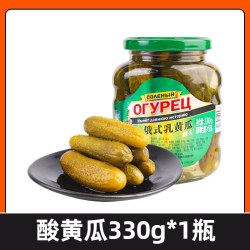 麦刻 Maike 俄式乳黄瓜 330g*3罐