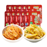 乌江 涪陵榨菜袋装微辣清淡榨菜丝咸菜清爽下饭菜佐餐小菜小包装