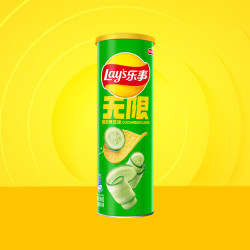 乐事 多种混合口味 无限清新清爽翡翠黄瓜味104克
