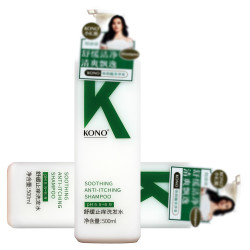 全润康 KONO舒缓止痒洗发水500ml植物草本精华男女士家用洗头发用洗发水