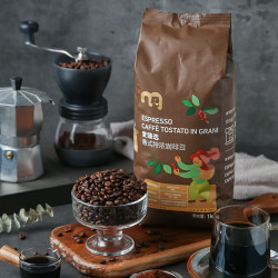 麦臻选 麦德龙商超！意式特浓咖啡豆 1kg