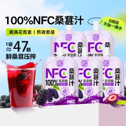 养益君 桑葚汁 2L 100ml*5袋礼盒装