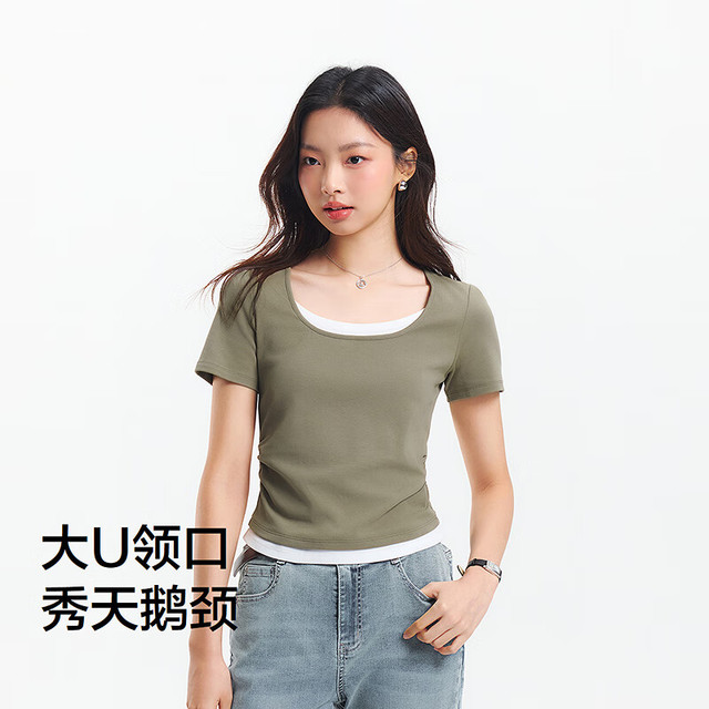 森马 女士短袖T恤合集