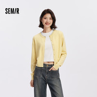 森马 女士100%羊毛针织开衫 00303