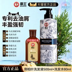 霸王 去屑止痒洗发液正品侧柏叶去头屑止痒头皮清爽清洁控油洗头膏