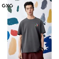 GXG 男装 圆领T恤短袖针织