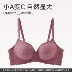 芬腾 女士无钢圈文胸 1173豆沙粉