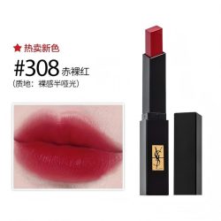 YSL 圣罗兰 小黑条细管丝绒口红2