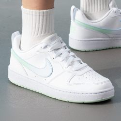 NIKE 滔搏丨NIKE耐克大童鞋COURT酷菠萝潮流休闲鞋运动板鞋IQ6529-100