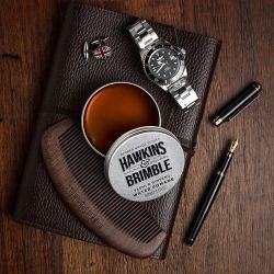 HAWKINS & BRIMBLE HAWKINS霍金斯小银罐水基发油男士复古造型