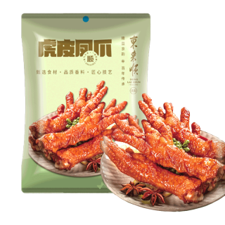 东来顺 虎皮凤爪中华熟食开袋即食350g