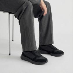 Clarks 男士休闲鞋 潮流轻量缓震运动德训鞋