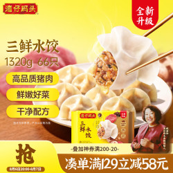 湾仔码头 三鲜水饺 1.32kg