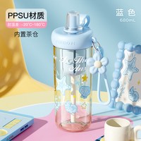富光 FGA 富光 FG0559-680 PPSU吸管杯 500ml 蓝色