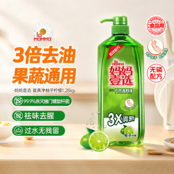 妈妈壹选 绿劲餐具净 1.28kg 柚子柠檬